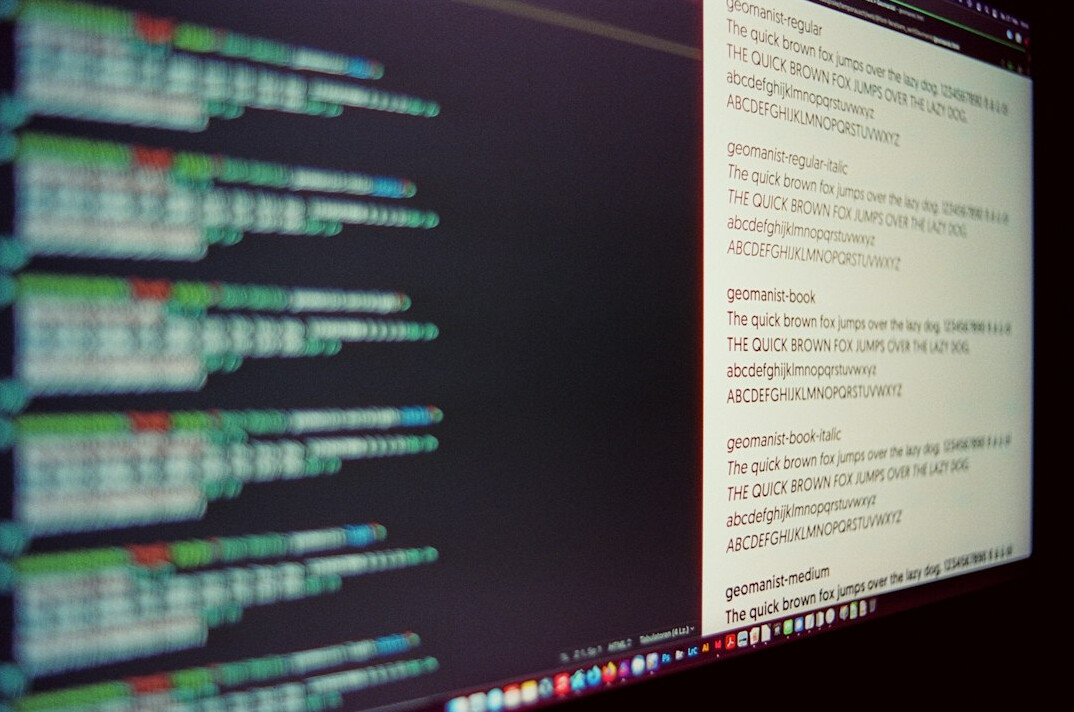 algorithm visualization on screen