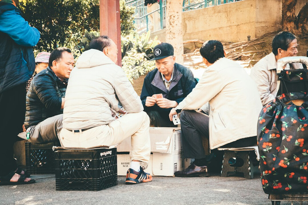 group discussion about society